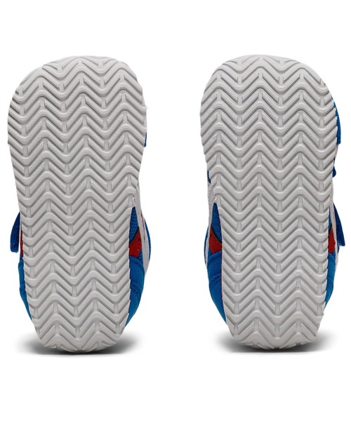 SUKUSUKU（スクスク）の「ASICS SUKU2/アシックス スクスク キッズ ベビー スニーカー ベルクロ 足育 IDAHO BABY 4 300（スニーカー・キッズ・グリーン/ブルー/ネイビー/ベージュ・15.5cm/14.5cm/15.0cm/14.0cm）」の16枚目の写真