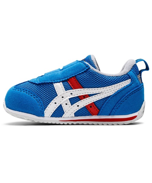 SUKUSUKU（スクスク）の「ASICS SUKU2/アシックス スクスク キッズ ベビー スニーカー ベルクロ 足育 IDAHO BABY 4 300（スニーカー・キッズ・グリーン/ブルー/ネイビー/ベージュ・15.5cm/14.5cm/15.0cm/14.0cm）」の12枚目の写真