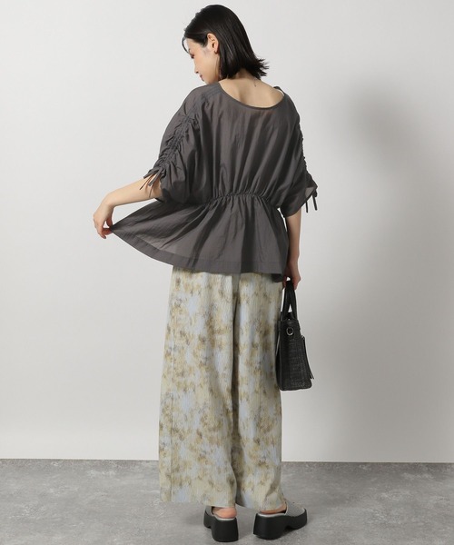 LAKOLE（ラコレ）の「2WAYドロストスリーブブラウス / 327750（シャツ/ブラウス・レディース・オフホワイト/イエロー/チャコールグレー・FREE）」の18枚目の写真