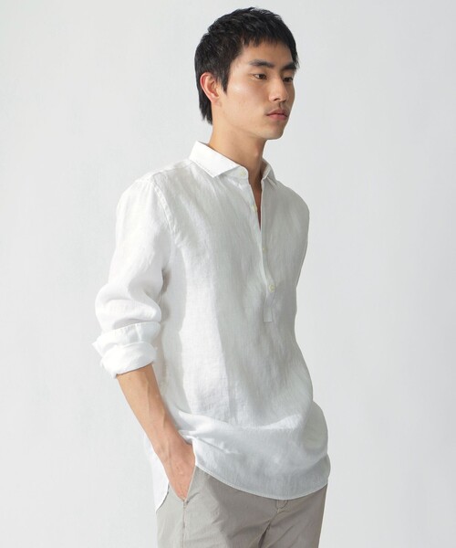 ECOALF（エコアルフ）の「POLINO シャツ / POLINOALF SHIRT MAN（シャツ/ブラウス・メンズ・ホワイト/ブルー系その他7・XL/M/L/S）」の3枚目の写真