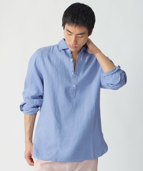 ECOALF（エコアルフ）の「POLINO シャツ / POLINOALF SHIRT MAN（シャツ/ブラウス・メンズ・ホワイト/ブルー系その他7・XL/M/L/S）」の5枚目の写真