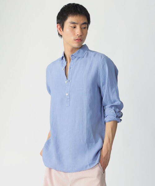 ECOALF（エコアルフ）の「POLINO シャツ / POLINOALF SHIRT MAN（シャツ/ブラウス・メンズ・ホワイト/ブルー系その他7・XL/M/L/S）」の6枚目の写真