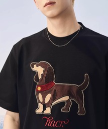 HARSH AND CRUEL シャツ半袖 油絵プリント ロゴ 大人気 男女兼用 Harsh and Cruel】【2022SS】Graphic Print Oversize T-shirts