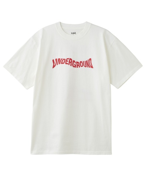 セール】DISTORTED LOGO S/S TEE（Tシャツ/カットソー）｜X-girl