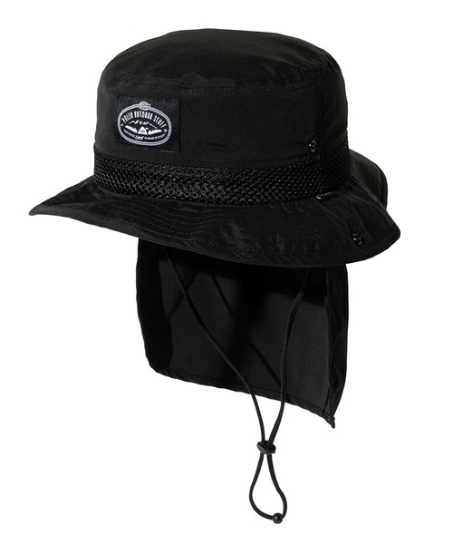 POLeR(ポーラー)の「POLeR/ポーラー ハット 2WAY DRAW+SUNGUARD BRIM HAT 251MCV0031(ハット・メンズ・ライトオリーブ/グレー/ブラック/ライトベージュ・FREE)」の2枚目の写真