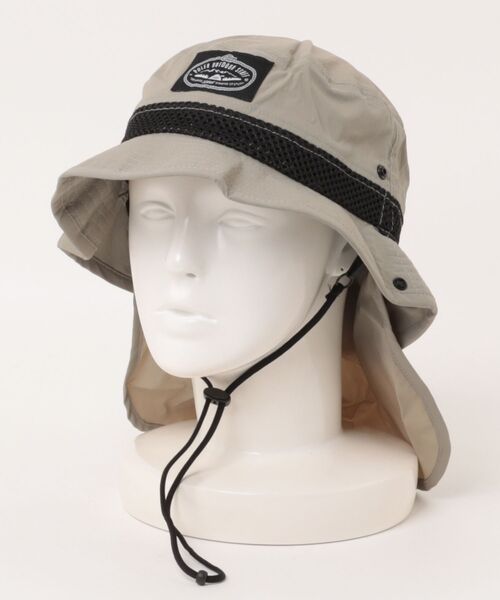 POLeR(ポーラー)の「POLeR/ポーラー ハット 2WAY DRAW+SUNGUARD BRIM HAT 251MCV0031(ハット・メンズ・ライトオリーブ/グレー/ブラック/ライトベージュ・FREE)」の11枚目の写真