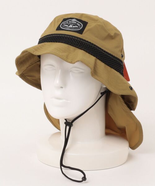 POLeR(ポーラー)の「POLeR/ポーラー ハット 2WAY DRAW+SUNGUARD BRIM HAT 251MCV0031(ハット・メンズ・ライトオリーブ/グレー/ブラック/ライトベージュ・FREE)」の13枚目の写真