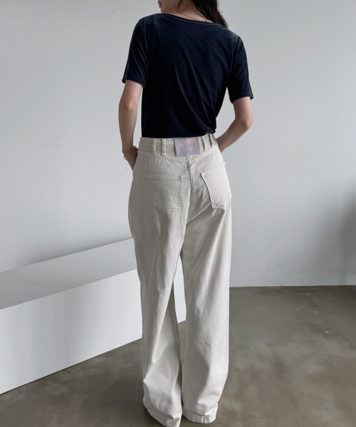 bita.（ビタ）の「ビスチェライクトップス（Tシャツ/カットソー・レディース・ブラウン/ネイビー・FREE）」の16枚目の写真