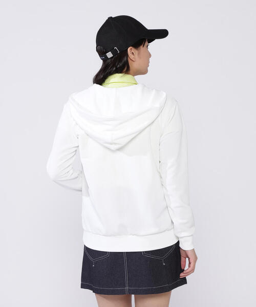 PEARLY GATES(パーリーゲイツ)の「【PEARLY GATES】【PG ESSENTIAL】【直営店舗&公式オンライン限定】ハイスペックコンパクト裏毛フルジップフーディ(スウェット・レディース・ホワイト/グレー/ネイビー・SMALL/MEDIUM/LARGE)」の11枚目の写真