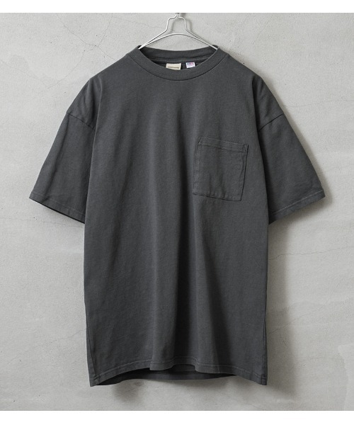 WAIPER.inc(ワイパーインク)の「Goodwear グッドウェア 2W7-3505 USAコットン S/S ポケット Tシャツ BIG(Tシャツ/カットソー・メンズ・ネイビー/ブルー系その他/ホワイト/ブラック/グレー系その他/杢グレー/チャコールグレー・M/L/XL/S)」の5枚目の写真