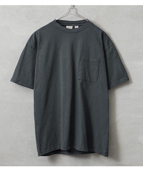 WAIPER.inc(ワイパーインク)の「Goodwear グッドウェア 2W7-3505 USAコットン S/S ポケット Tシャツ BIG(Tシャツ/カットソー・メンズ・ネイビー/ブルー系その他/ホワイト/ブラック/グレー系その他/杢グレー/チャコールグレー・M/L/XL/S)」の7枚目の写真