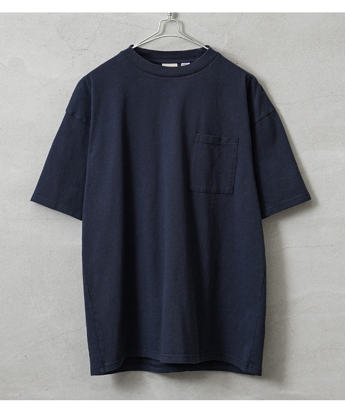 WAIPER.inc(ワイパーインク)の「Goodwear グッドウェア 2W7-3505 USAコットン S/S ポケット Tシャツ BIG(Tシャツ/カットソー・メンズ・ネイビー/ブルー系その他/ホワイト/ブラック/グレー系その他/杢グレー/チャコールグレー・M/L/XL/S)」の6枚目の写真