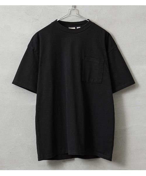 WAIPER.inc(ワイパーインク)の「Goodwear グッドウェア 2W7-3505 USAコットン S/S ポケット Tシャツ BIG(Tシャツ/カットソー・メンズ・ネイビー/ブルー系その他/ホワイト/ブラック/グレー系その他/杢グレー/チャコールグレー・M/L/XL/S)」の3枚目の写真