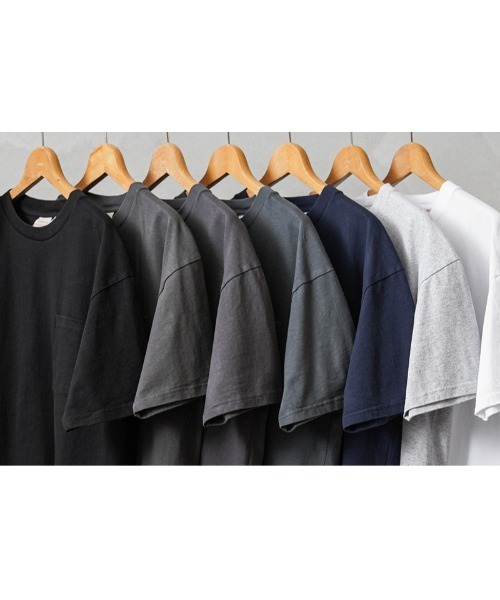 WAIPER.inc(ワイパーインク)の「Goodwear グッドウェア 2W7-3505 USAコットン S/S ポケット Tシャツ BIG(Tシャツ/カットソー・メンズ・ネイビー/ブルー系その他/ホワイト/ブラック/グレー系その他/杢グレー/チャコールグレー・M/L/XL/S)」の9枚目の写真