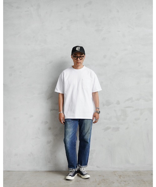 WAIPER.inc(ワイパーインク)の「Goodwear グッドウェア 2W7-3505 USAコットン S/S ポケット Tシャツ BIG(Tシャツ/カットソー・メンズ・ネイビー/ブルー系その他/ホワイト/ブラック/グレー系その他/杢グレー/チャコールグレー・M/L/XL/S)」の10枚目の写真