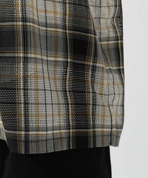 niko and...(ニコアンド)の「シアーチェックシャツ(シャツ/ブラウス・メンズ・サックスブルー/ブラック/オレンジ・MEDIUM/LARGE)」の21枚目の写真