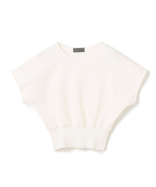uncrave(アンクレイヴ)の「ダブルフェイスジャージ ドルマンスリーブリブトップス(Tシャツ/カットソー・レディース・ホワイト系/ブラック系/グレー系/ベージュ系・F)」の17枚目の写真
