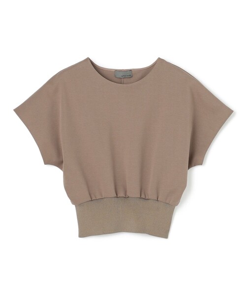 uncrave(アンクレイヴ)の「ダブルフェイスジャージ ドルマンスリーブリブトップス(Tシャツ/カットソー・レディース・ホワイト系/ブラック系/グレー系/ベージュ系・F)」の20枚目の写真