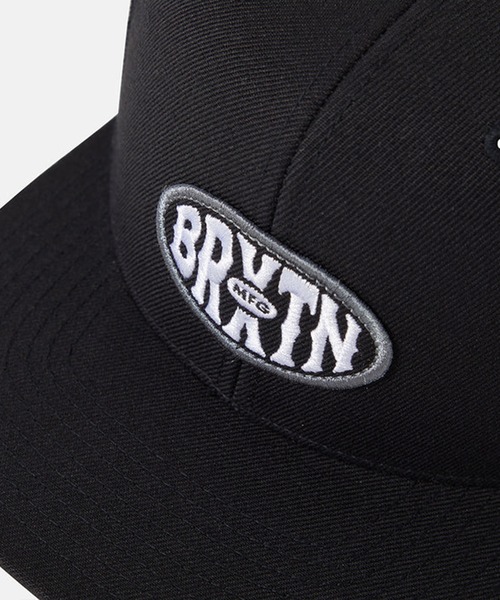 BRIXTON(ブリクストン)の「BRIXTON/ブリクストン キャップ LARGO MP SNPK 11805(キャップ・メンズ・ブラック/エメラルド・FREE)」の3枚目の写真