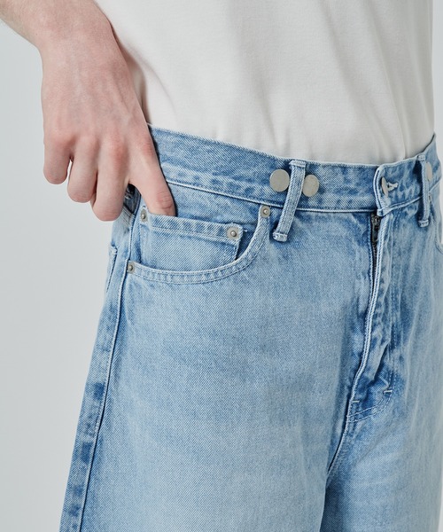 BASICKS（ベイシックス）の「【BASICKS】Barrel Denim（デニムパンツ