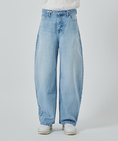 BASICKS（ベイシックス）の「【BASICKS】Barrel Denim（デニムパンツ