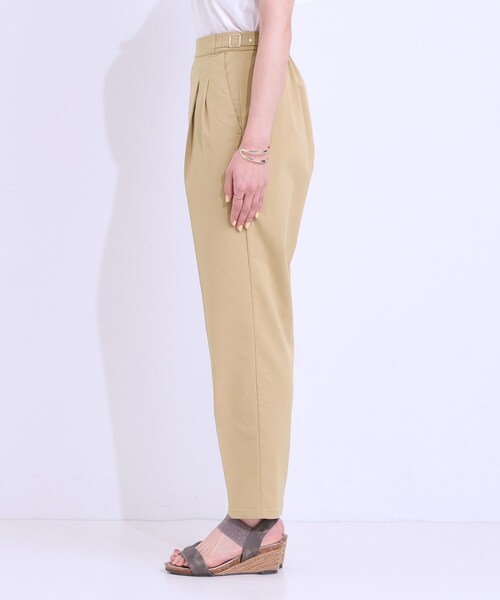 DRESKIP(ドレスキップ)の「◆【S-LL/ひんやり】ストレッチで穿きやすい テーパードパンツ(その他パンツ・レディース・ブラック/サックスブルー/チャコールグレー/ベージュ・01/02/03/04)」の22枚目の写真
