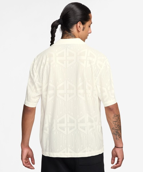 NIKE（ナイキ）の「JORDAN BRAND M J FLT SS KNIT TOP HF9363（シャツ/ブラウス・メンズ・ブラック/ホワイト/ピンク・M/L）」の14枚目の写真