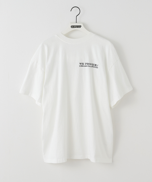 s/e/o(エスイーオー)の「【Geek Office / ギークオフィス】s/e/o / エスイーオー FOLDED WASHING T-SHIRT(Tシャツ/カットソー・レディース・アイボリー・FREE)」の4枚目の写真