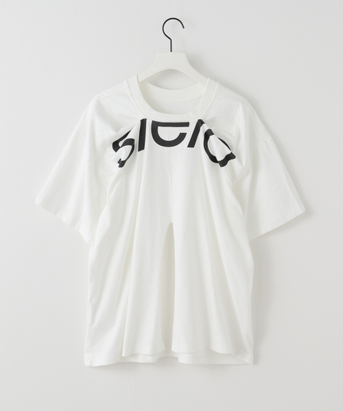s/e/o(エスイーオー)の「【Geek Office / ギークオフィス】s/e/o / エスイーオー FOLDED WASHING T-SHIRT(Tシャツ/カットソー・レディース・アイボリー・FREE)」の5枚目の写真