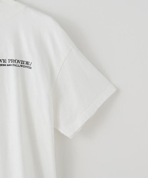 s/e/o(エスイーオー)の「【Geek Office / ギークオフィス】s/e/o / エスイーオー FOLDED WASHING T-SHIRT(Tシャツ/カットソー・レディース・アイボリー・FREE)」の6枚目の写真