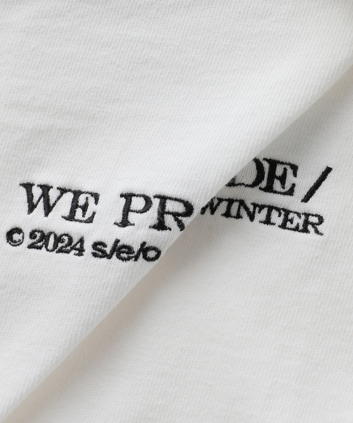 s/e/o(エスイーオー)の「【Geek Office / ギークオフィス】s/e/o / エスイーオー FOLDED WASHING T-SHIRT(Tシャツ/カットソー・レディース・アイボリー・FREE)」の11枚目の写真