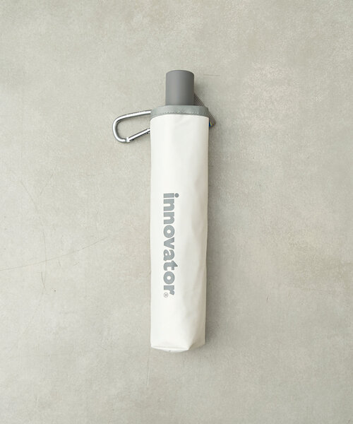 BIRTHDAY BAR(バースデイバー)の「【 innovator (イノベーター)】晴雨兼用 自動開閉傘 55cm(折りたたみ傘・レディース・オレンジ/ブルー系その他/ホワイト・0)」の10枚目の写真