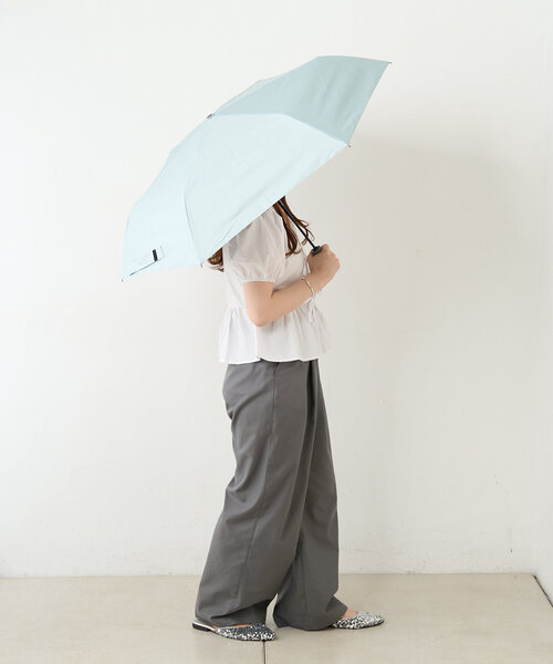 BIRTHDAY BAR(バースデイバー)の「【 innovator (イノベーター)】晴雨兼用 自動開閉傘 55cm(折りたたみ傘・レディース・オレンジ/ブルー系その他/ホワイト・0)」の18枚目の写真