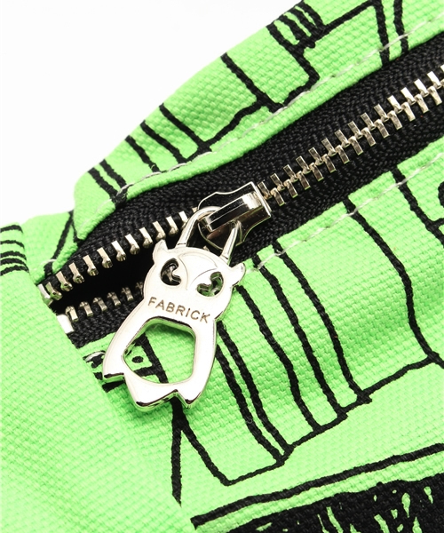 FABRICK(ファブリック)の「FABRICK【STEFAN MARX】 MINI WAIST BAG(ボディバッグ/ウエストポーチ・メンズ・ホワイト/グリーン・FREE)」の5枚目の写真