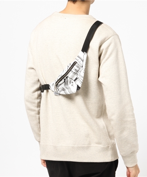 FABRICK(ファブリック)の「FABRICK【STEFAN MARX】 MINI WAIST BAG(ボディバッグ/ウエストポーチ・メンズ・ホワイト/グリーン・FREE)」の9枚目の写真