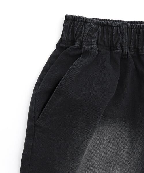 WEGO(ウィゴー)の「WEGO/ツイルブラスト加工ワイドショートパンツ(デニムパンツ・メンズ・ベージュ/ブラック・LARGE/MEDIUM)」の19枚目の写真