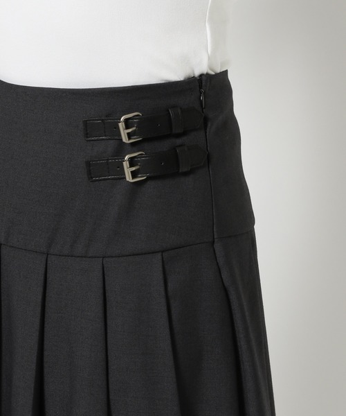 PLACE STUDIO（プレイススタジオ）の「PLACE STUDIO／ミディスカートレイヤードパンツ（その他パンツ・レディース・チャコール/ブラック・FREE）」の22枚目の写真