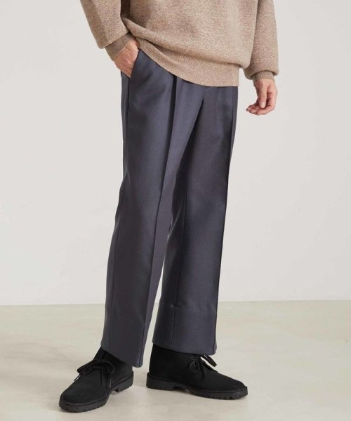 LE CERCLE par rope'（ルセルクルパーロペ）の「【mens】NIKKEウールサージフレアPT（その他パンツ・メンズ・ブルー系その他・L/M）」の2枚目の写真