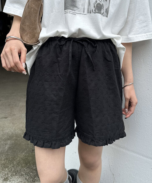 umm.】フリルレースショートパンツ（その他パンツ）｜DISCOAT