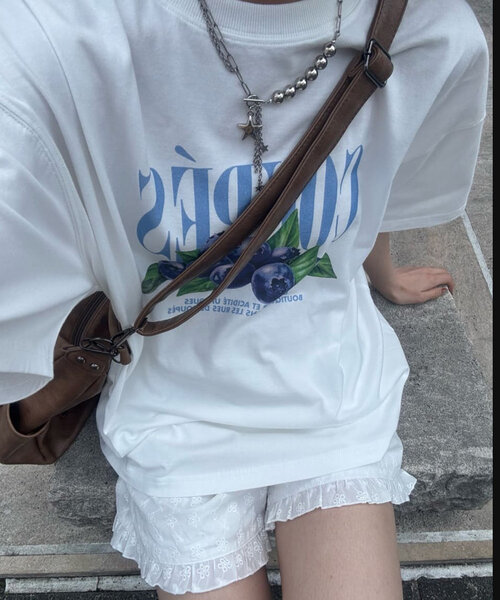 DISCOAT（ディスコート）の「【umm.】フリルレースショートパンツ（その他パンツ・レディース・ブラック/オフホワイト・FREE）」の14枚目の写真