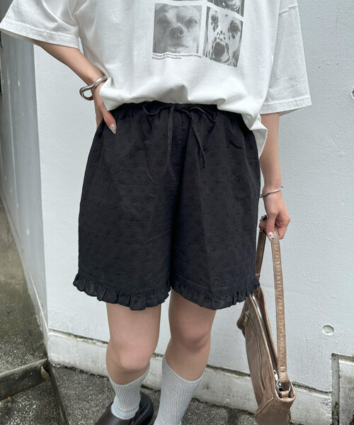 umm.】フリルレースショートパンツ（その他パンツ）｜DISCOAT