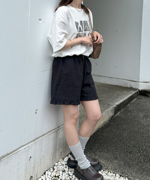umm.】フリルレースショートパンツ（その他パンツ）｜DISCOAT