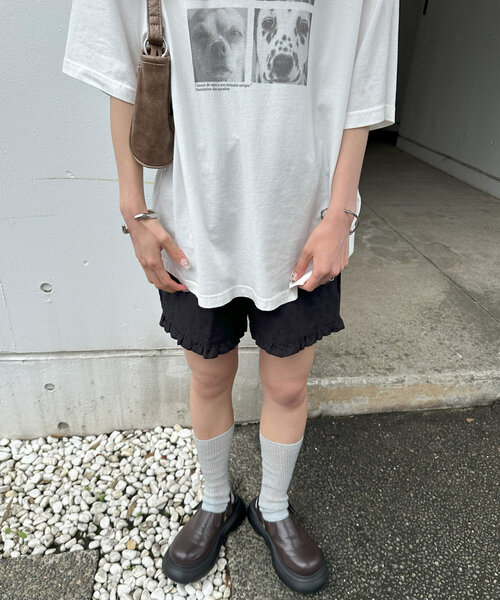ディスコート フリルレースショートパンツ umm.】フリルレースショートパンツ（その他パンツ）｜DISCOAT