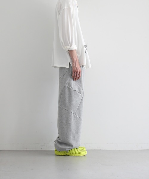 KAIKO(カイコー)の「KAIKO Cloud save(スウェットパンツ・メンズ・トップグレー/ブラック・1/2)」の9枚目の写真