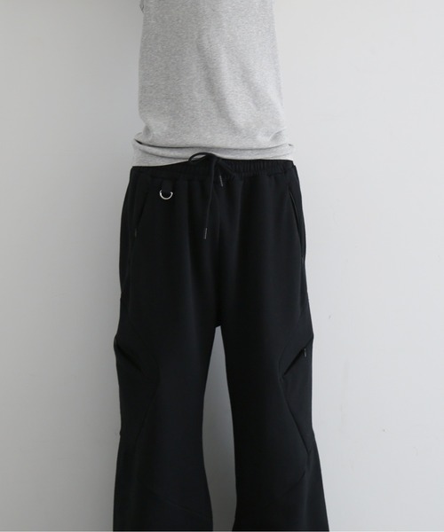 KAIKO(カイコー)の「KAIKO Cloud save(スウェットパンツ・メンズ・トップグレー/ブラック・1/2)」の6枚目の写真
