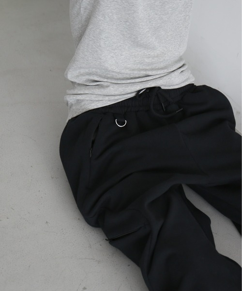 KAIKO(カイコー)の「KAIKO Cloud save(スウェットパンツ・メンズ・トップグレー/ブラック・1/2)」の7枚目の写真