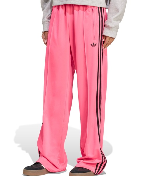 日本未発売カラーS⭐️新品 adidas トラックパンツ ライトブラウン×ピンク アディダス アディカラー クラシックス SST トラック パンツ