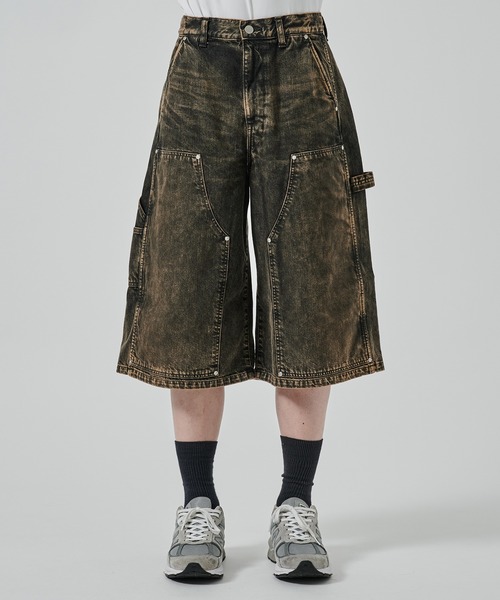 別注 DOUBLE KNEE DENIM SHORTS（デニムパンツ）｜Jieda（ジエダ