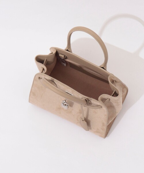 NOLLEY’S（ノーリーズ）の「【SINBONO/シンボノ】 スエードコンビトートバッグ（トートバッグ・レディース・ブラウン/キャメル/ブラック/ベージュ/オリーブ・FREE）」の18枚目の写真