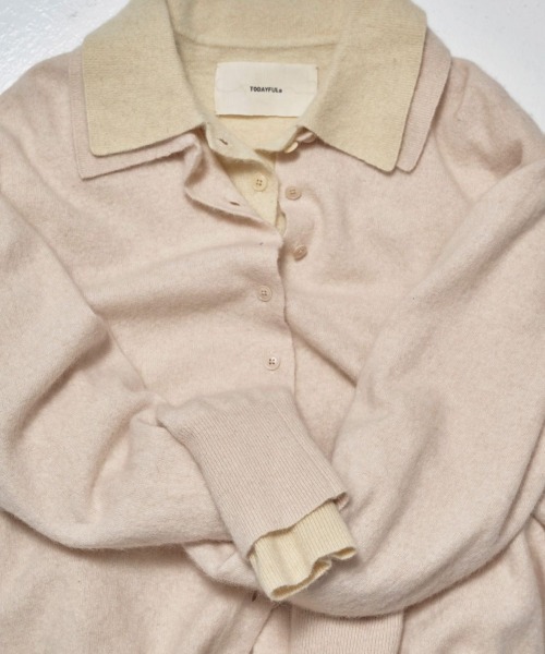 TODAYFUL/トゥデイフル】Raccoon Knit Cardigan/ラクーンニット